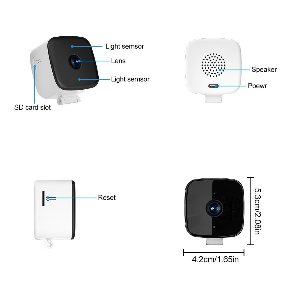 Window security surveillance camera