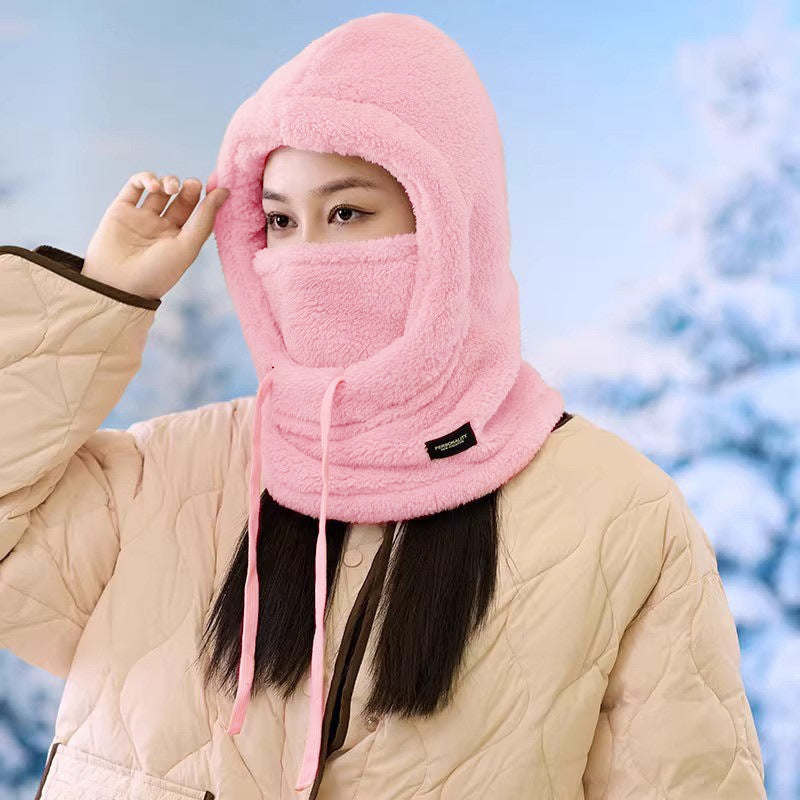 Windproof and cold-resistant hat for cycling