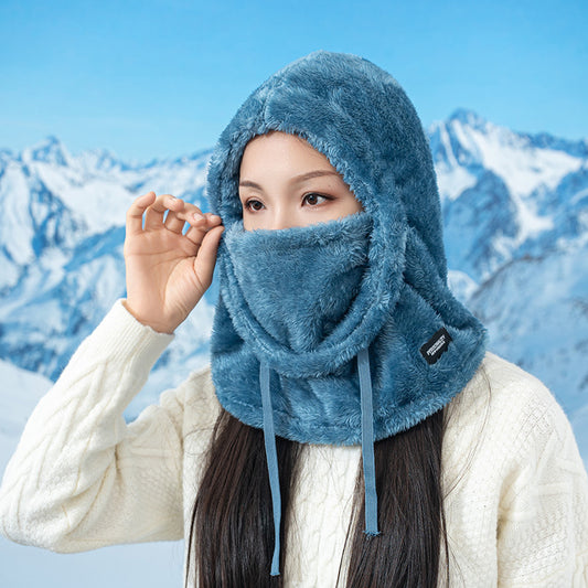 Windproof and cold-resistant hat for cycling