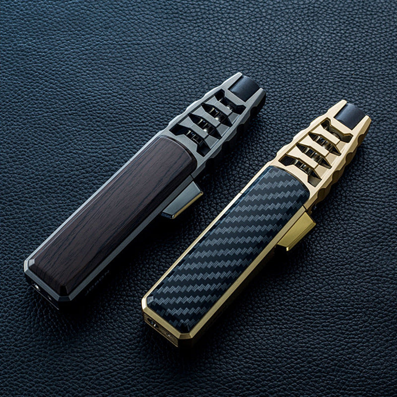 Windproof direct-fire lighter