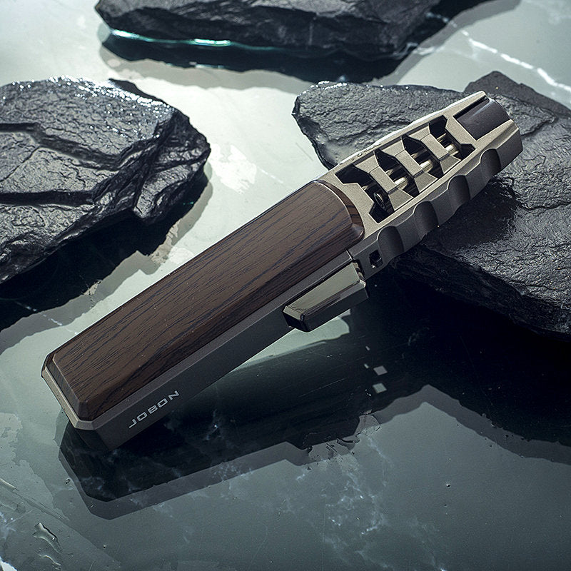 Windproof direct-fire lighter