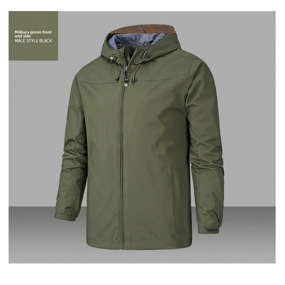 Windproof Hooded Outdoor Jacket