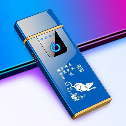 Windproof Rechargeable Zodiac Lighter