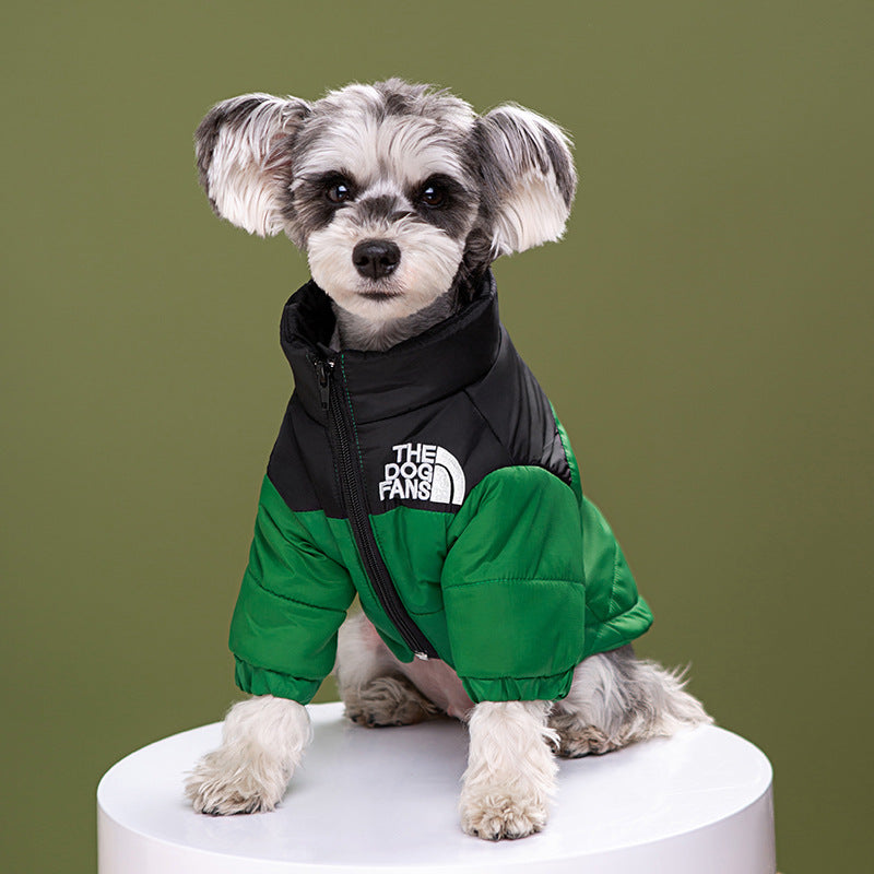 Windproof Water-Resistant Winter Warm Pet Jacket for Medium Large Dogs
