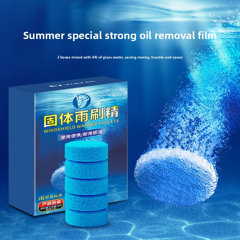 Windshield Washer Effervescent Cleaning Tablets