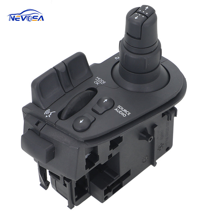 Windshield wiper steering column switch