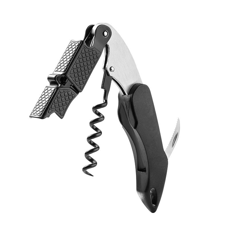 Wine bottle opener