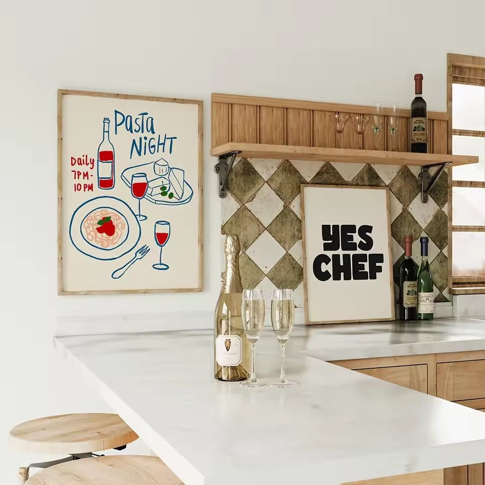 Wine Themed Modern Canvas