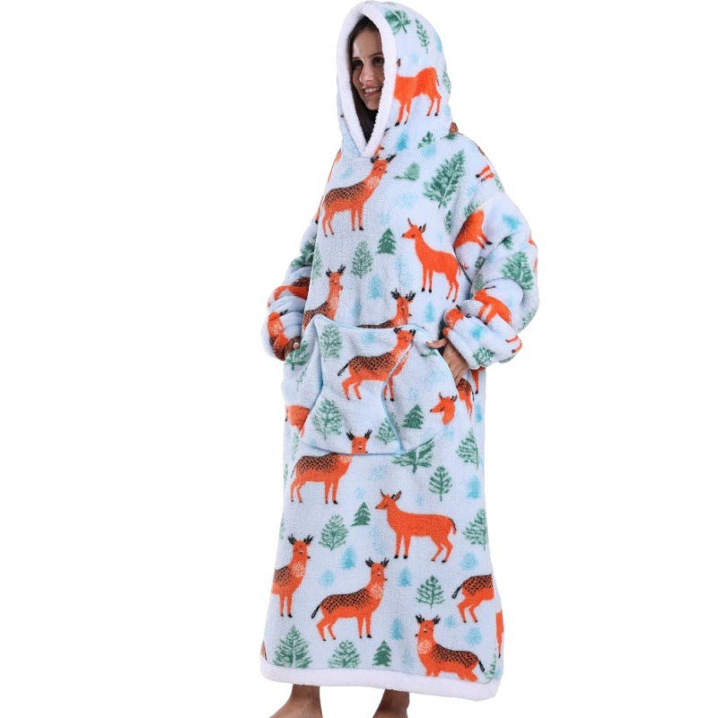 Winter and autumn blanket thermal clothing