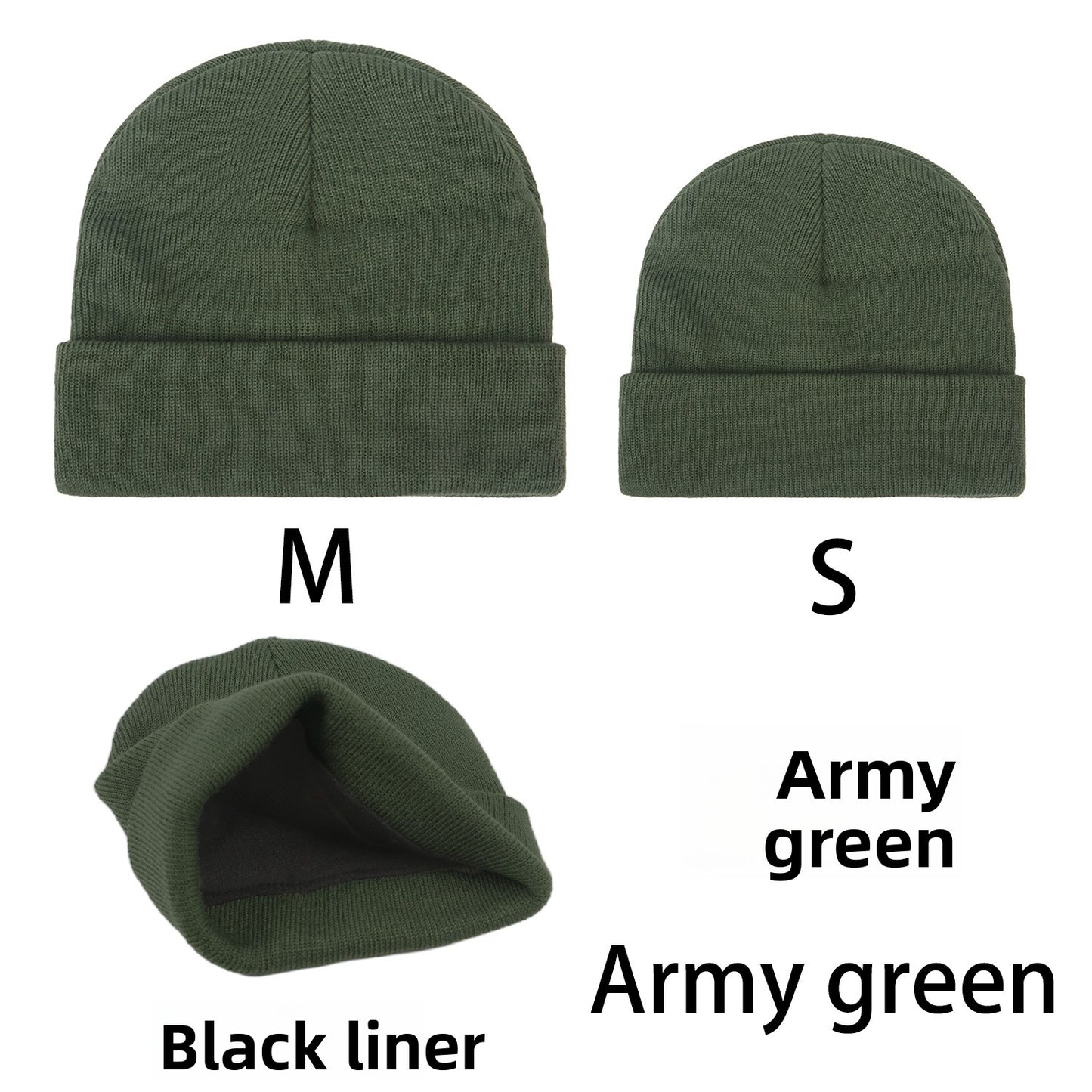 Winter and Autumn Knitted Cap