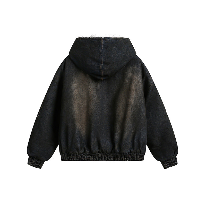 Winter and autumn thickened cotton coat