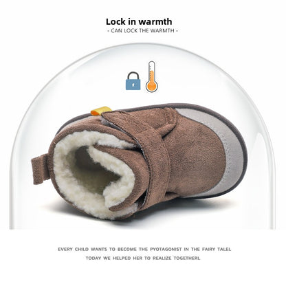 Winter baby snow boots