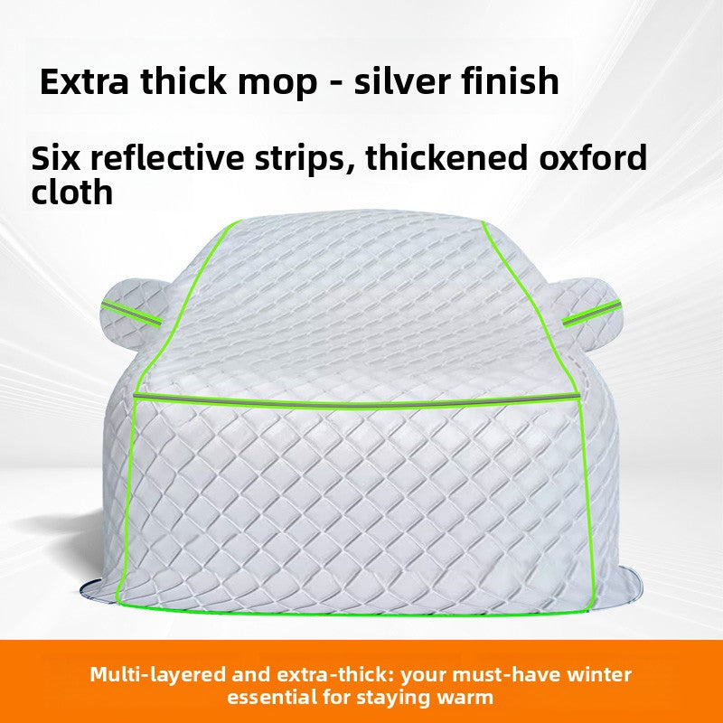Winter Car Cover Thickened Oxford Cloth Full Protection