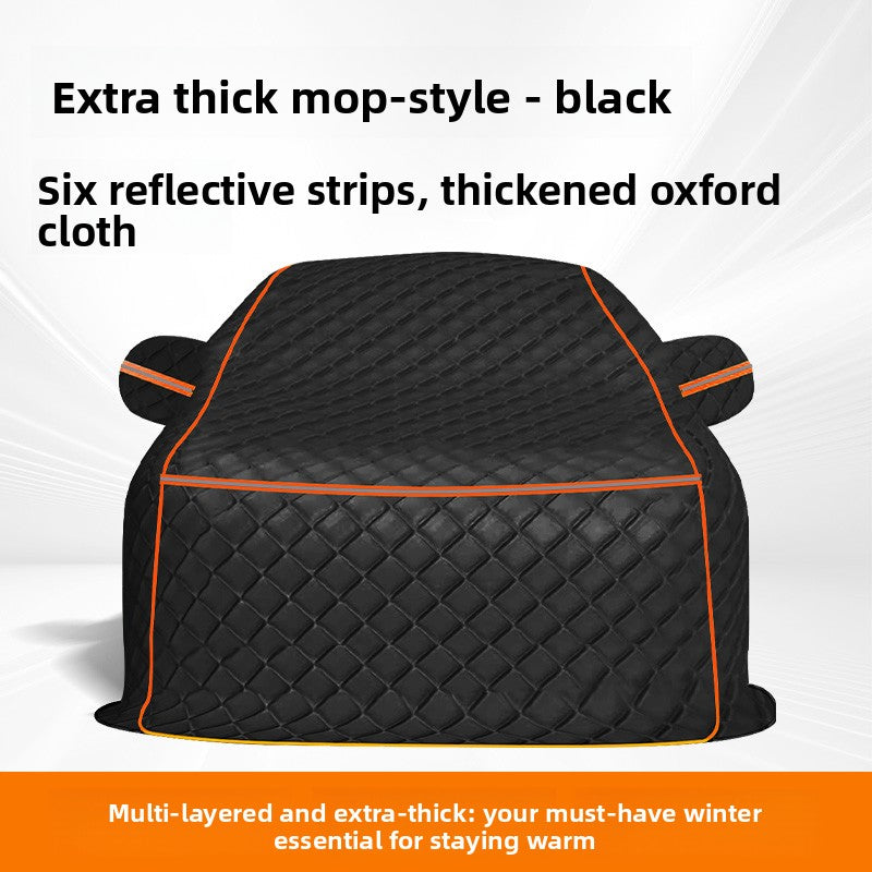 Winter Car Cover Thickened Oxford Cloth Full Protection