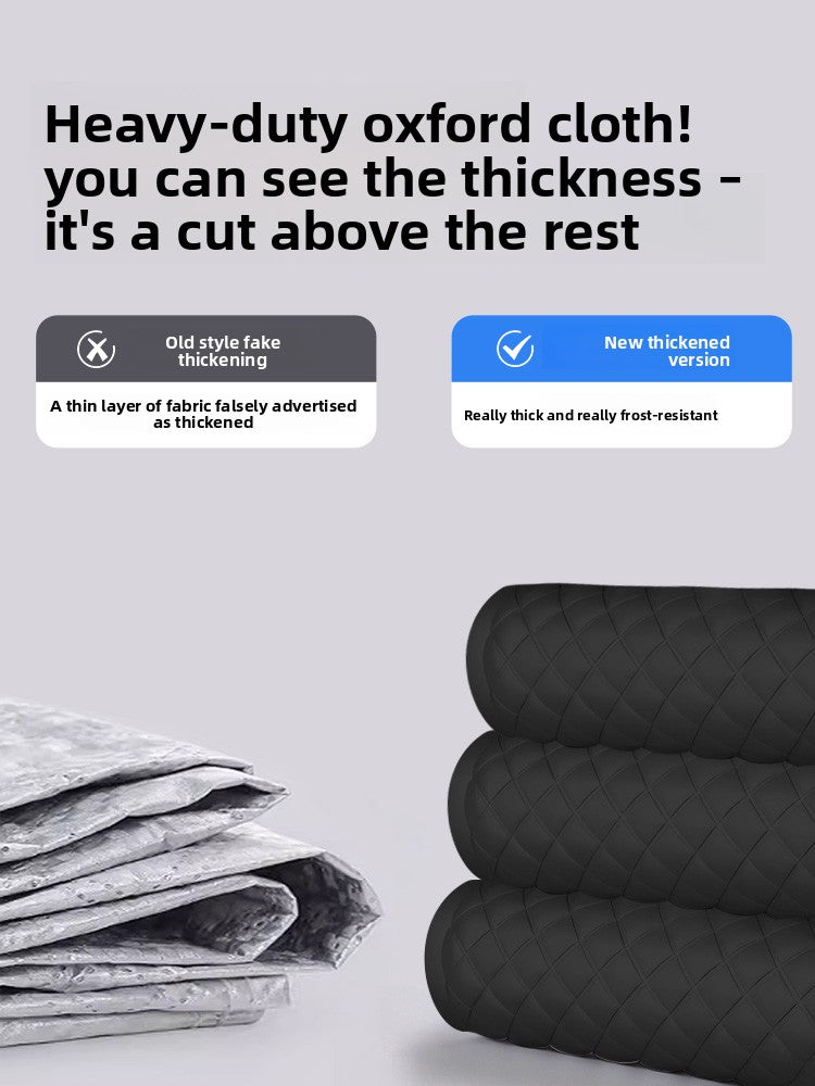 Winter Car Cover Thickened Oxford Cloth Full Protection
