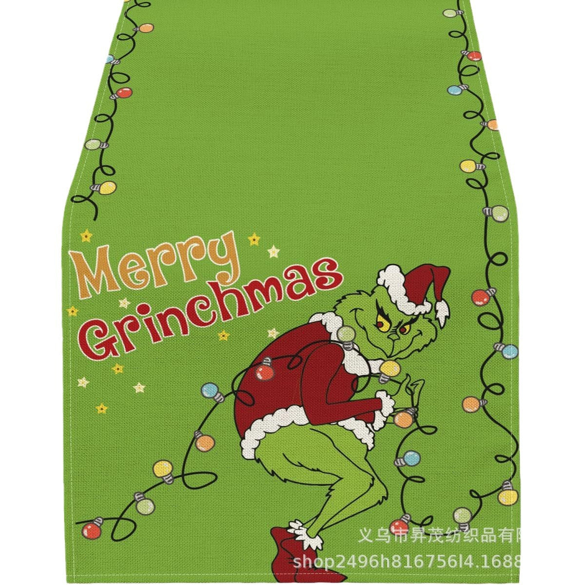 Winter Christmas tablecloth coffee table cloth