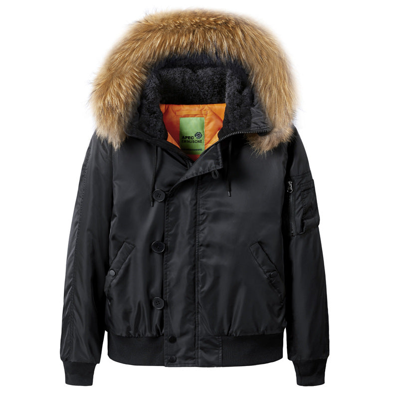 Winter cotton-padded coat