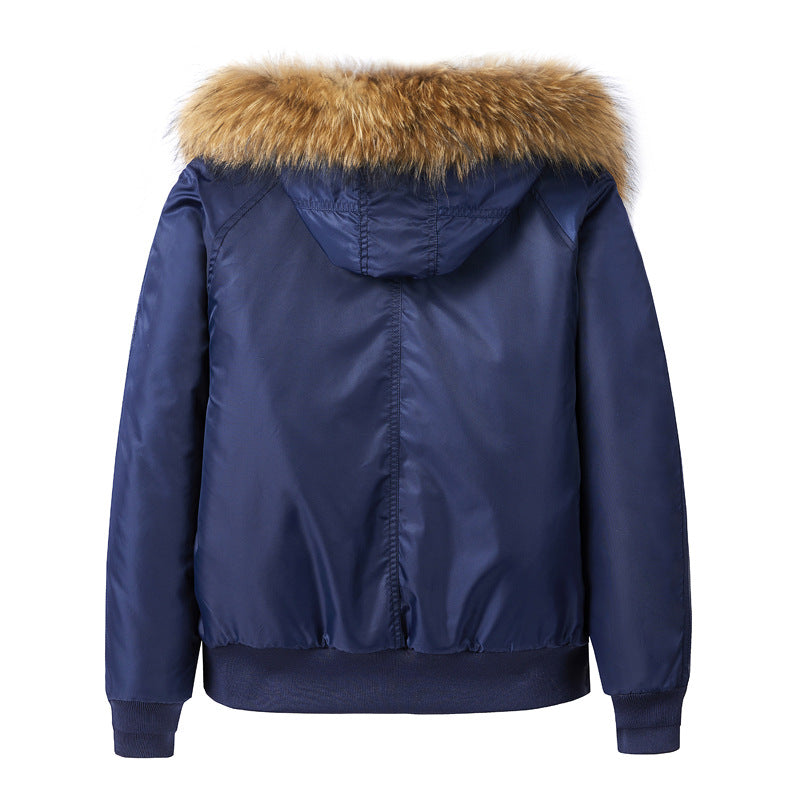Winter cotton-padded coat