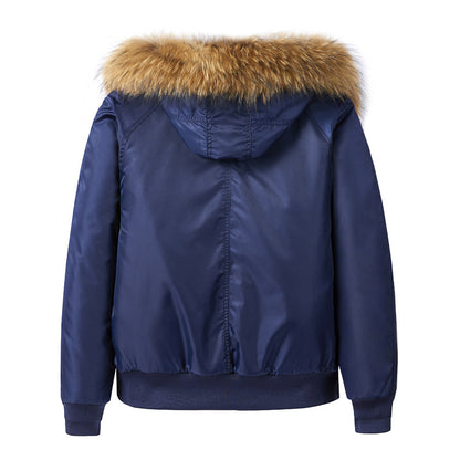 Winter cotton-padded coat