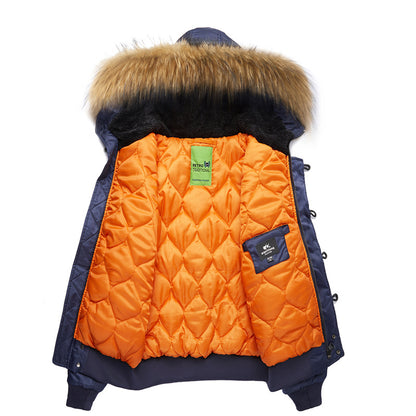 Winter cotton-padded coat