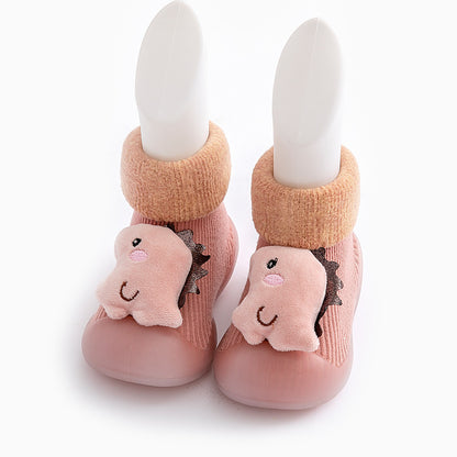 Winter cotton warm baby floor socks