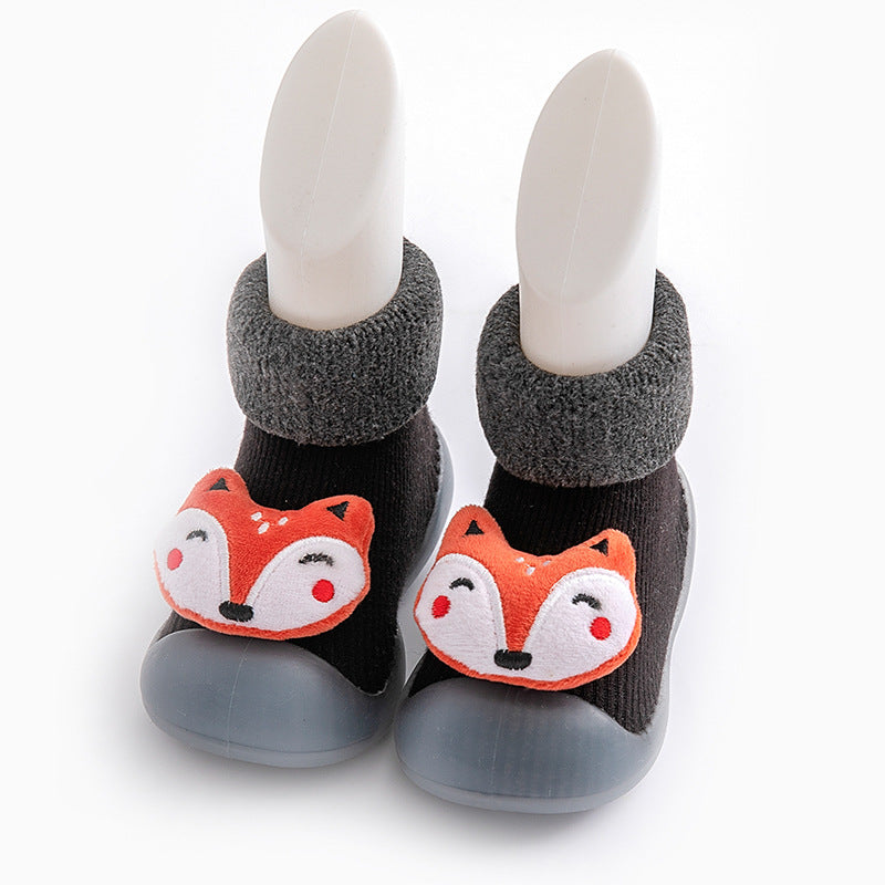 Winter cotton warm baby floor socks
