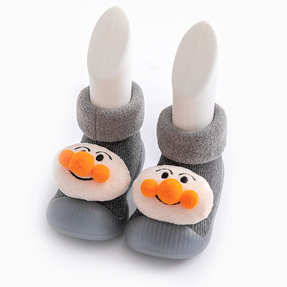 Winter cotton warm baby floor socks