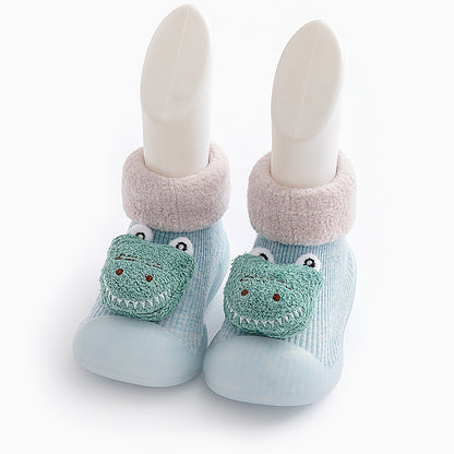 Winter cotton warm baby floor socks