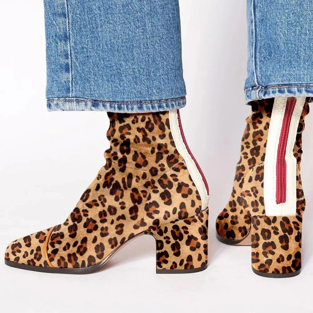 Winter Fashion High Heel Suede Women Boots
