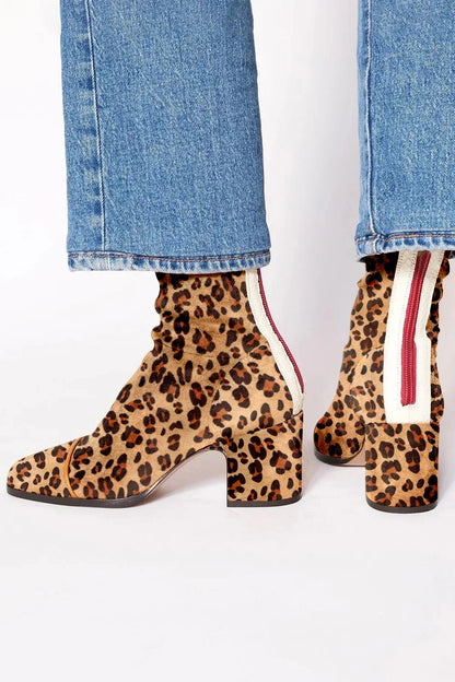 Winter Fashion High Heel Suede Women Boots