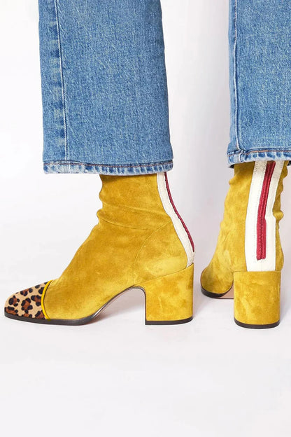 Winter Fashion High Heel Suede Women Boots