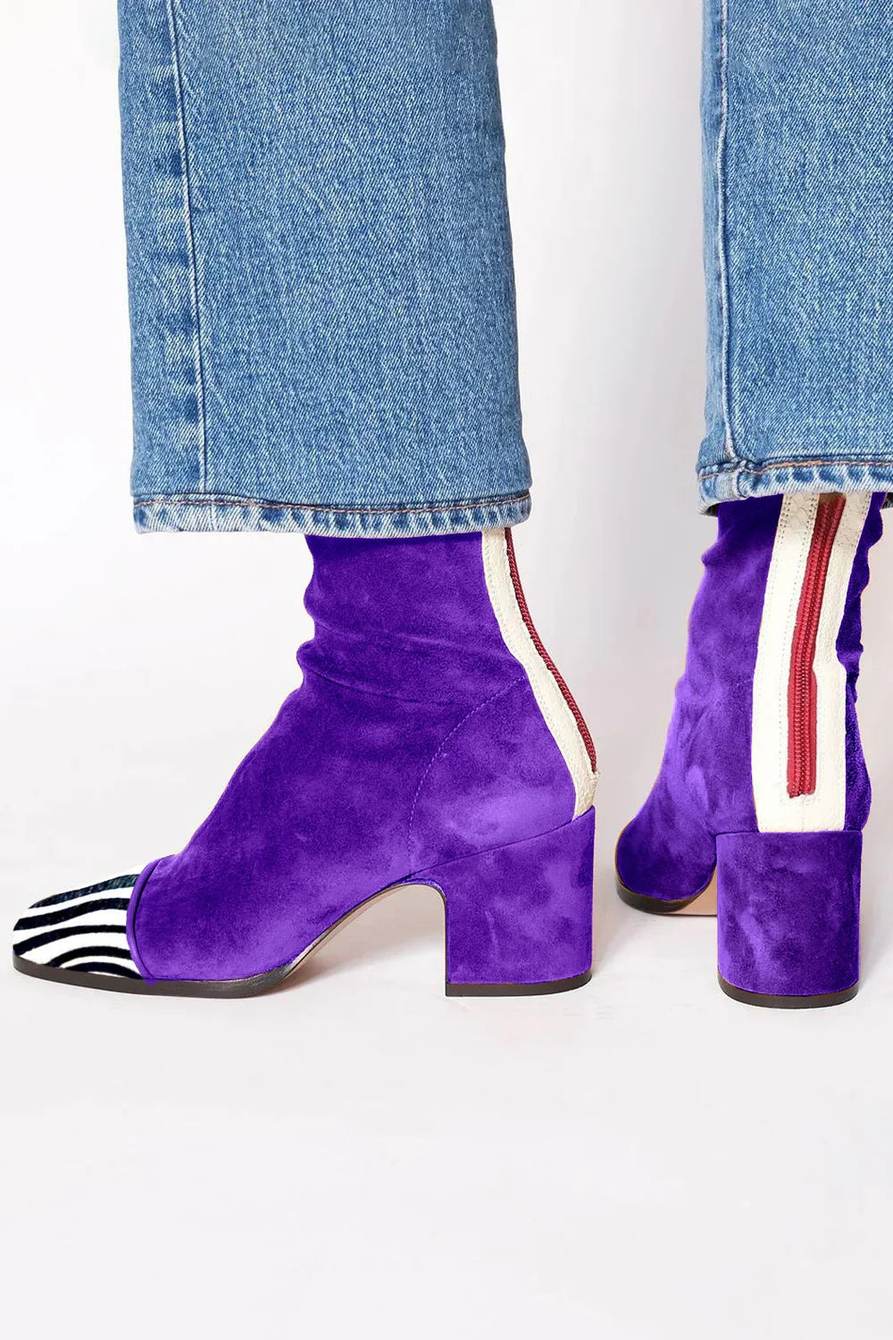 Winter Fashion High Heel Suede Women Boots