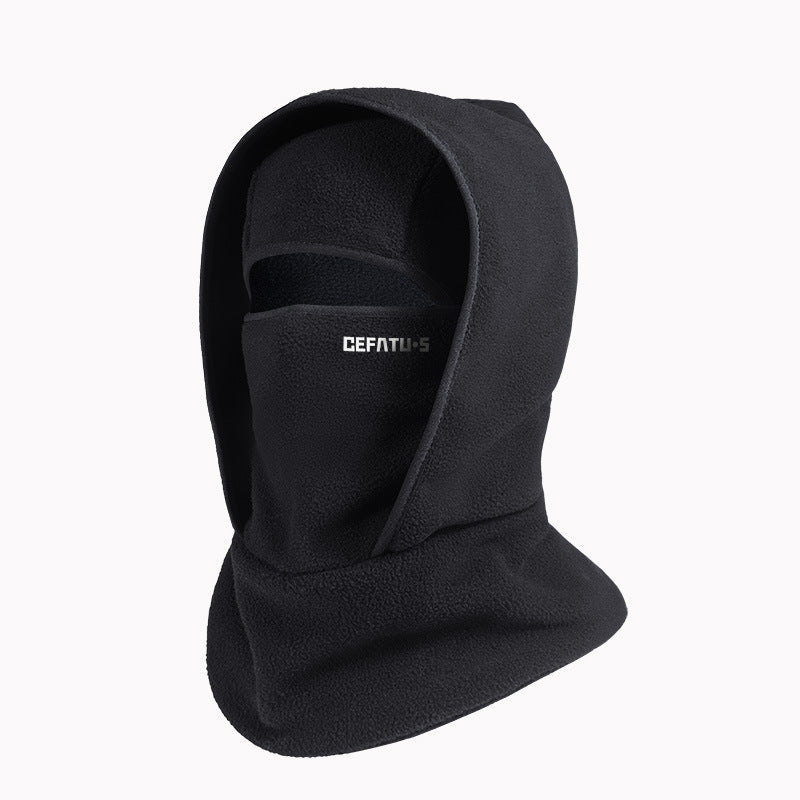 Winter Fleece Hat Neck Gaiter Face Mask