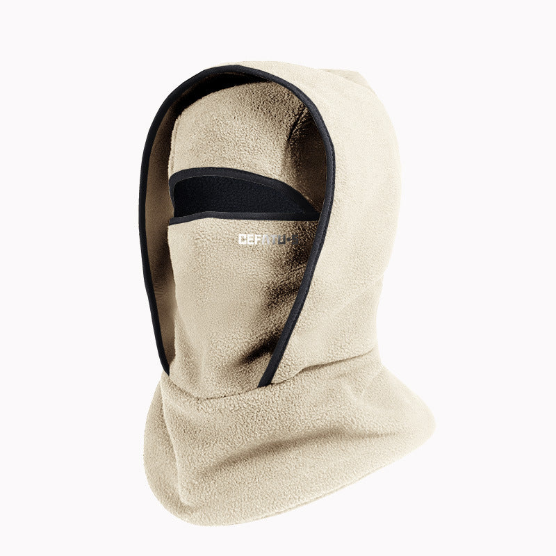 Winter Fleece Hat Neck Gaiter Face Mask