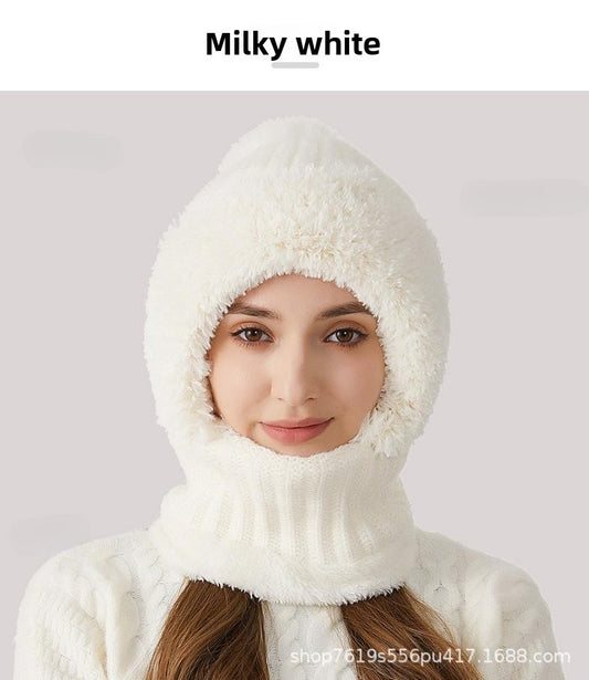 Winter Fleece Lined Knit Hat