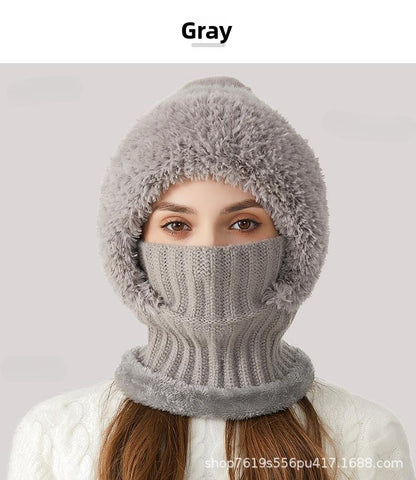 Winter Fleece Lined Knit Hat