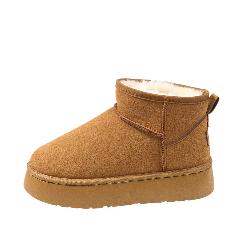Winter Fleece-Lined Snow Boots