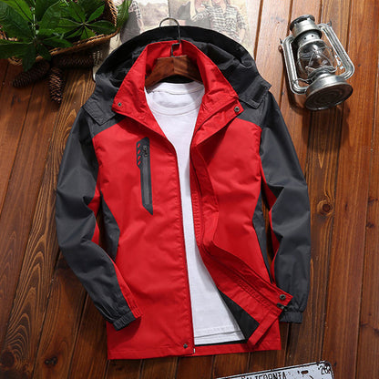 Winter Fleece-Lined Thickened Men's Jacket