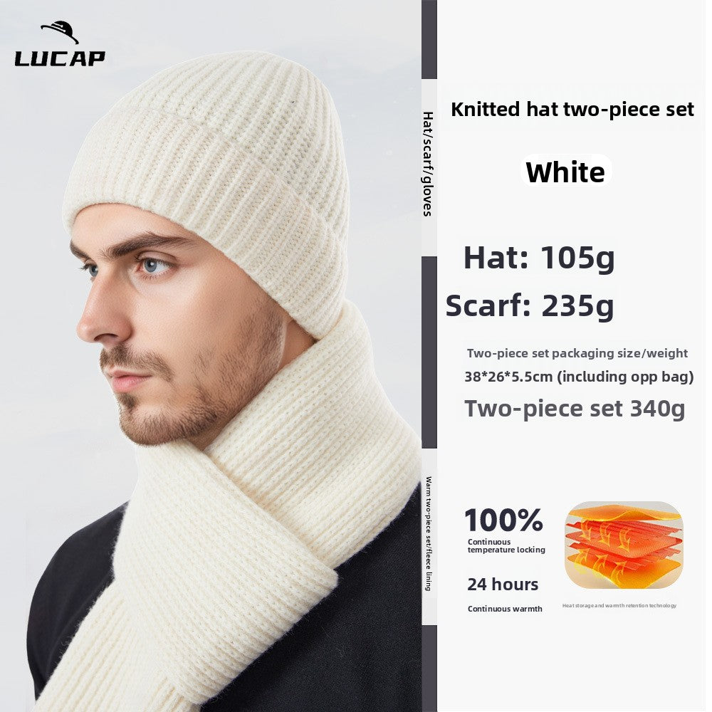 Winter Hat Scarf Gloves Set