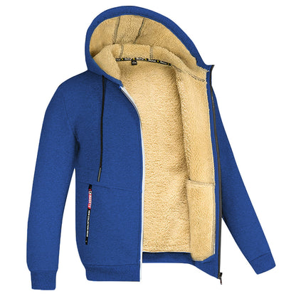 Winter hooded sweatshirt