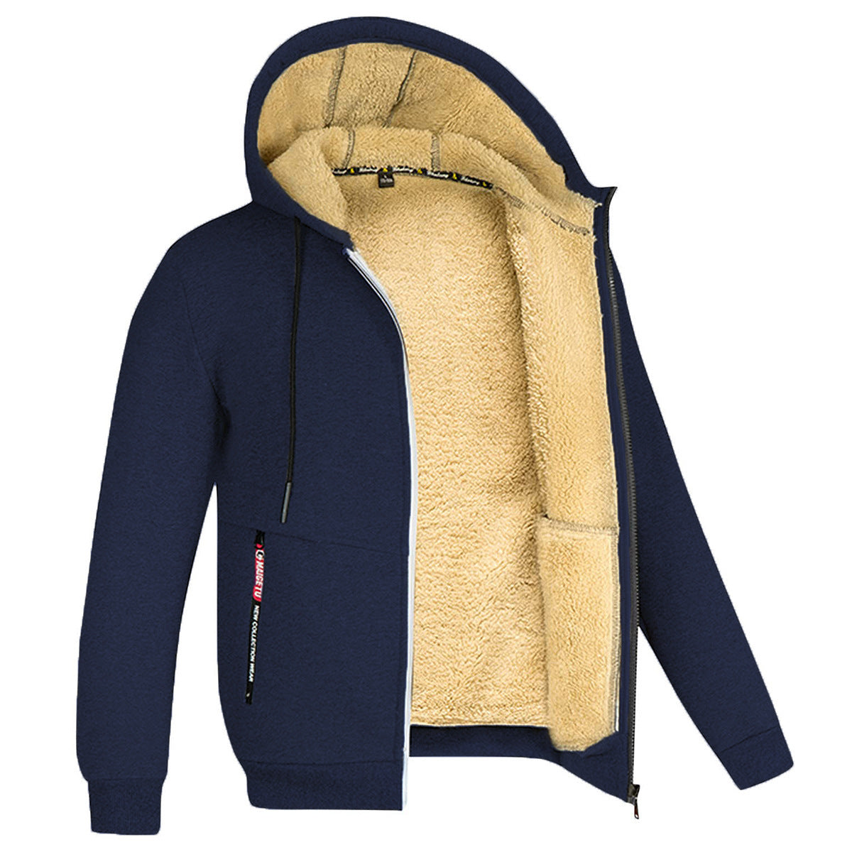 Winter hooded sweatshirt