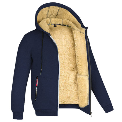Winter hooded sweatshirt