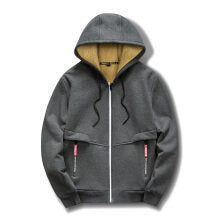 Winter hooded sweatshirt
