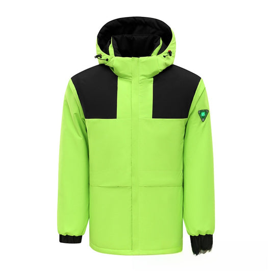 Winter intelligent heat-retaining hiking jacket