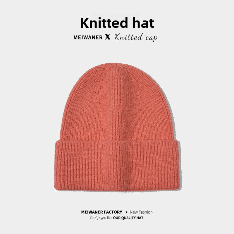 Winter Knitted Beanie with Ear Protection