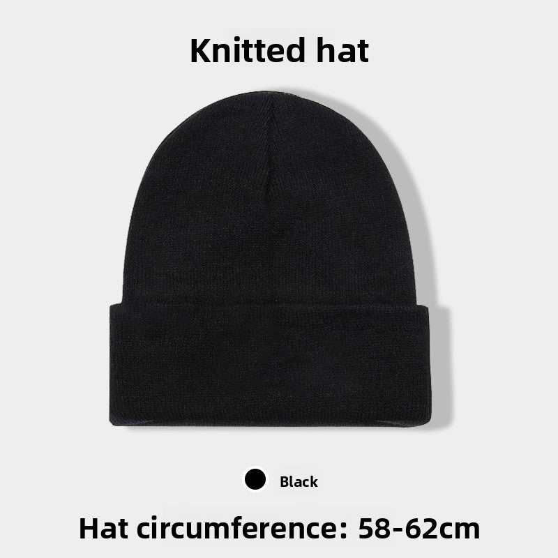 Winter Knitted Beanie with Ear Protection