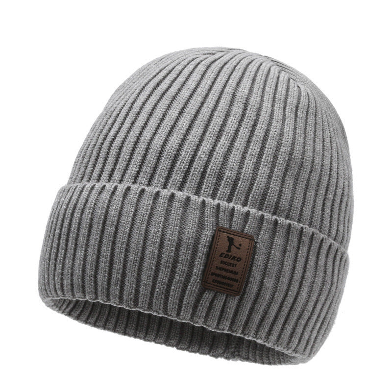 Winter Knitted Beanie with Ear Protection
