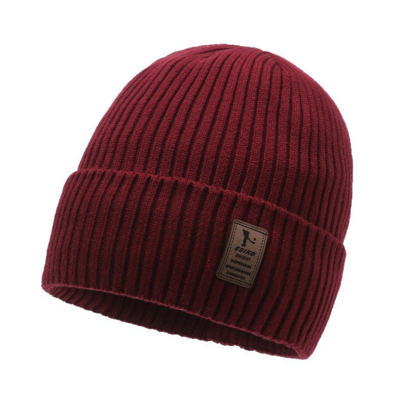 Winter Knitted Beanie with Ear Protection