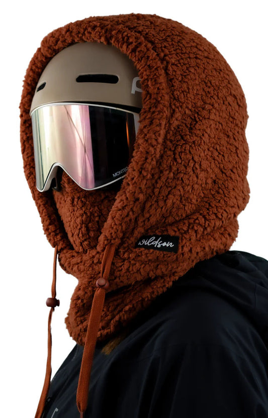 Winter Lambswool Face Mask Windproof Thermal Neck Warmer