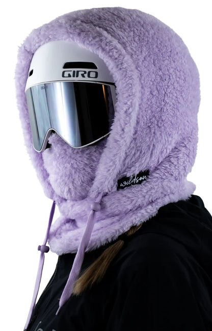 Winter Lambswool Face Mask Windproof Thermal Neck Warmer
